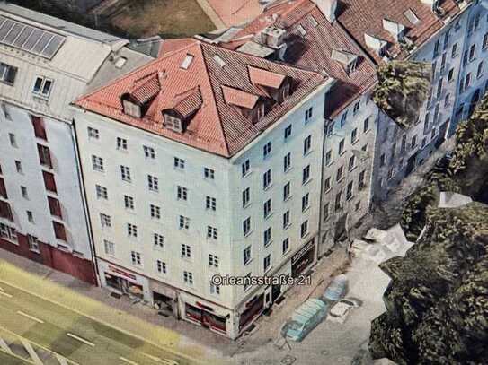 München Haidhausen - Nähe Ostbahnhof - Sehr schöne 2-Zimmerwohnung mit Balkon zum Innenhof