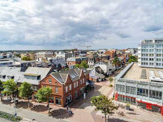 Tolle Endwohnung mit Blick über die Stadt zum Meer