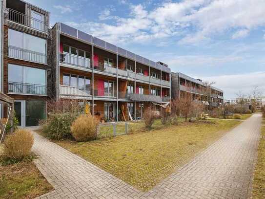 Effiziente 4-Zimmer-Wohnung im Passivhaus mit großer Loggia am Riemer Park!