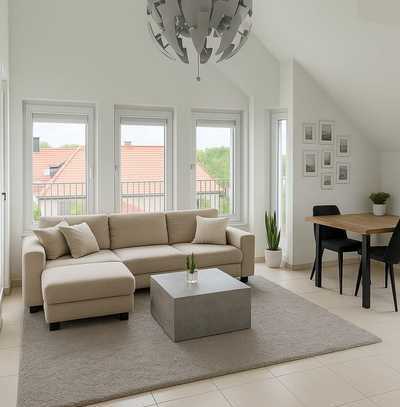 2 Wohnungen 62 qm Dachgeschoss und 55 qm Erdgeschoss
