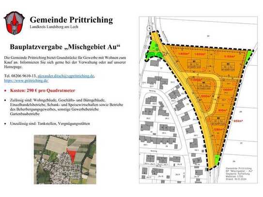 Attraktives Mischgebiet für Gewerbe und Wohnen