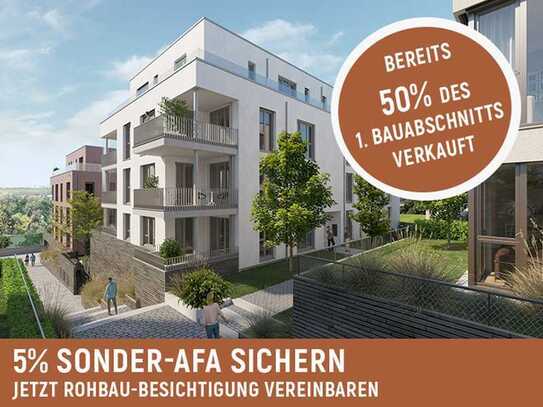 Mit dem Aufzug direkt ins 147 m² großes Penthouse mit 2 Bädern + 60 m² großer Dachterrasse