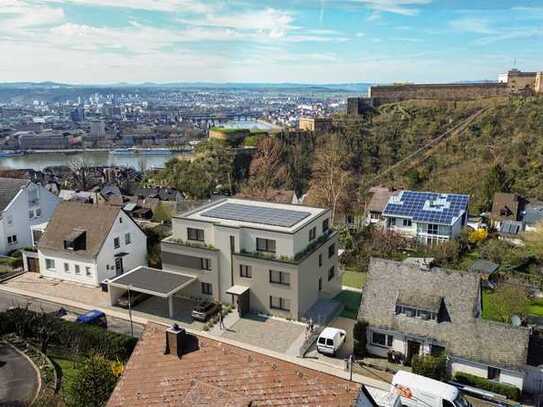 Helle Eigentumswohnung mit eigenem Garten und grandiosem Blick!