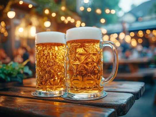 Pinna Real Estate: Bayrische Gaststätte mit beeindruckendem Biergarten im Herzen Münchens