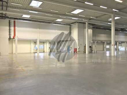 SCHNELL VERFÜGBAR ✓ RAMPE + EBEN ✓ Lager-/Logistik (8.000 m²) & Büro (1.000 m²) zu vermieten