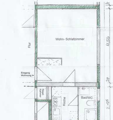 1-Zimmer-Wohnung in Wiesbaden-Schierstein