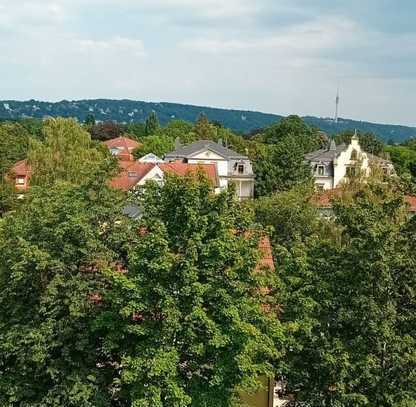 Penthouse-Neubauwohnung mit großer Dachterrasse und Fernblick