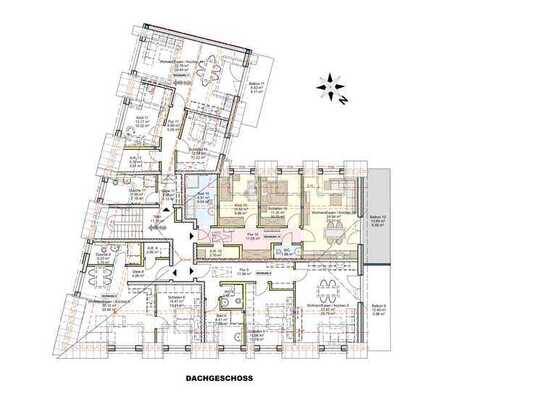 Attraktive DG Wohnung im modernen Neubau mit Dachterrasse