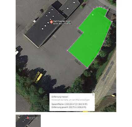 2.000 m² Freifläche für Parkplätze PKW oder LKW - 1 KM von der A8 Ausfahrt Perl-Borg