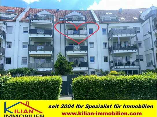 KILIAN IMMOBILIEN! BARRIEREFREIE 3 ZI. ETW AUS 2004 MIT 78 M² IN NBG-RÖTHENBACH! BALKON *EBK *AUFZUG