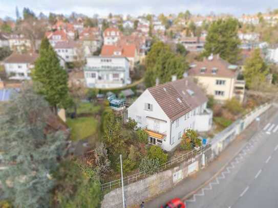 ++ Stadthaus am Killesberg mit Potenzial und Panoramablick - sofort zu übernehmen ++