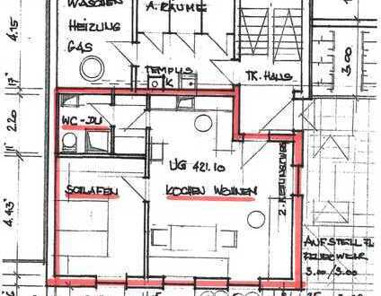 Helle 2-Zimmer-Wohnung in Neuffen