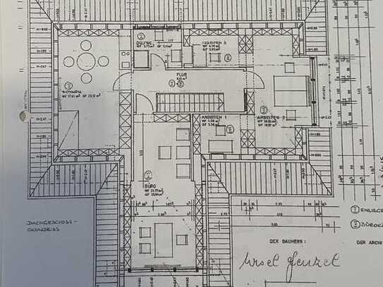 Schöne und sanierte 2-Zimmer-Dachgeschosswohnung mit Balkon in Ganderkesee