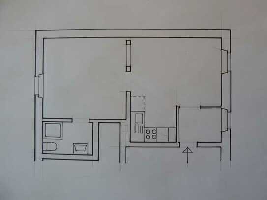 renov. 40m² , gemütl. 2 Raum-Apartm. EBK , DBad in Lüdenscheid