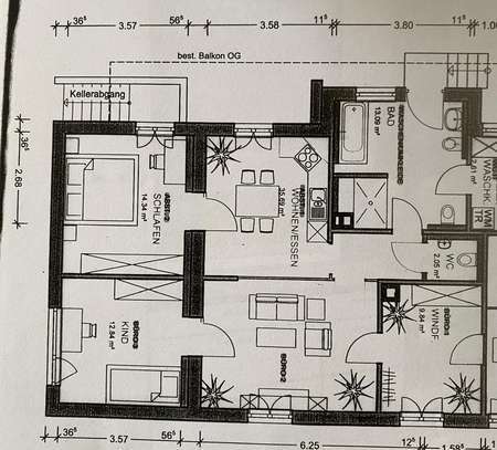 Attraktive 3-Zimmer-Wohnung 90,5m² mit gehobener Innenausstattung in Münsingen zentrale Lage