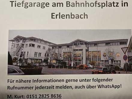 Stellplatz in der Tiefgarage am Bahnhofsplatz