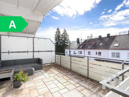 Modern & mit großer Dachterrasse | Charmante Dachwohnung in Waldtrudering