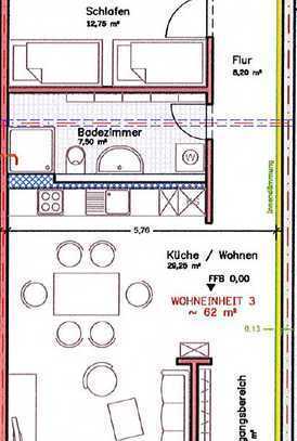 2-Zimmer-Wohnung in Dettingen an der Iller