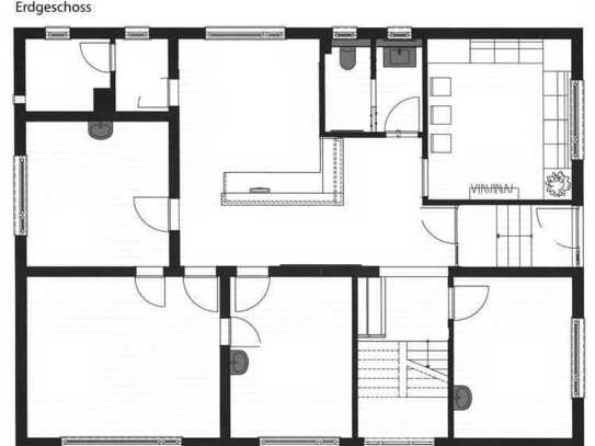 Top gepflegtes 240 m² Praxis- bzw. Bürogebäude in Idstein-Wörsdorf