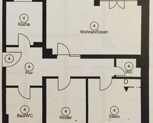 3 ZKB, 76qm, EBK, TG, 1.Stock, Regensburg Stolzenbergstr