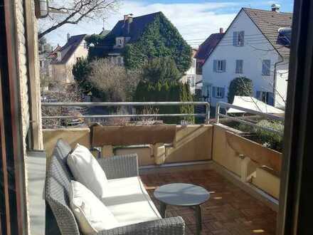 Gemütliche und gepflegte 2-Zimmer-Wohnung mit Balkon in Stuttgart-Österfeld