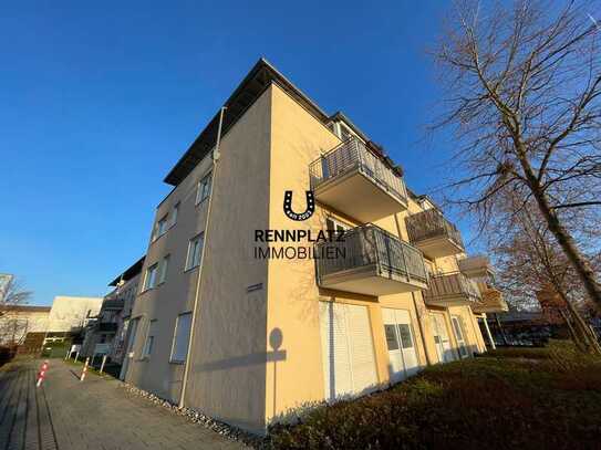 Optimal geschnittene 2,5-Zimmer-Wohnung mit EBK und Balkon in Regensburg. Frei.