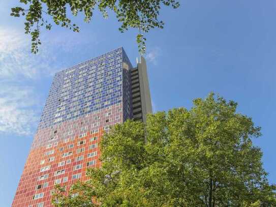 Gepflegte, möblierte 1-Zi.-ETW mit toller Aussicht in zentraler Lage