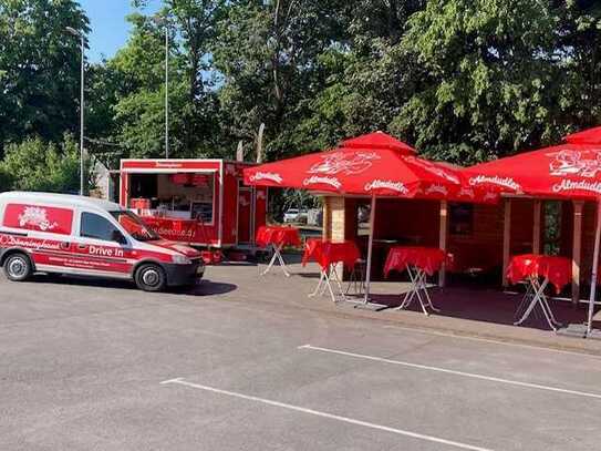 Nachfolge für etablierten Imbissplatz gesucht! Ab sofort mit Unterstand und Lagerfläche!