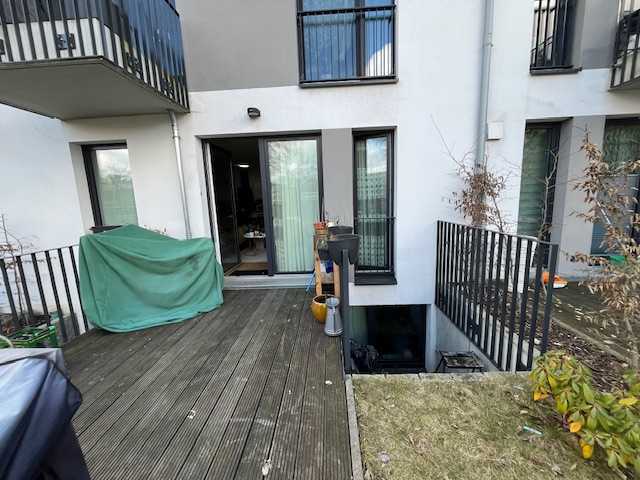 Moderne Maisonette mit Terrasse, Garten und Stellplatz