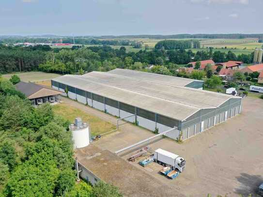 Produktionhalle Büro Lager Freifläche am westlichen Berlin Ring A10