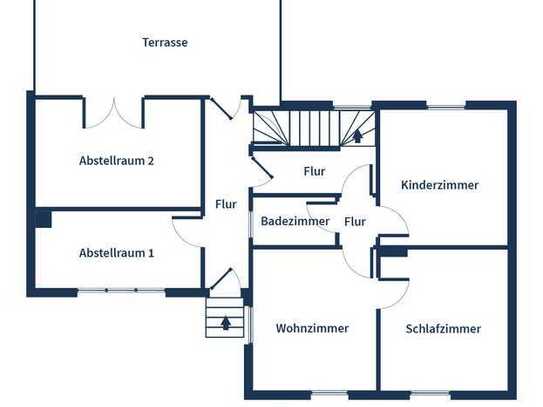 Doppelhaushälfte mit viel Potenzial und riesigen Garten zum Verwirklichen eigener Ideen