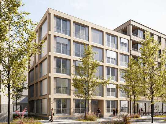 Neubau! Erstbezug! Schöne 3-Zi.-Whg. (K9-12) mit Loggia im beliebten Wohngebiet "Neckarbogen"