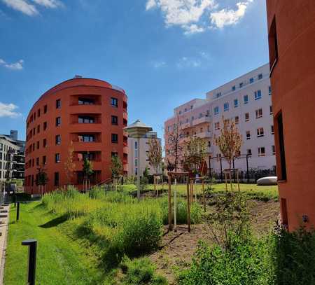 Erstbezug mit Havelblick: Schöne 1 Zi. Wohnung mit Loggia und Einbauküche