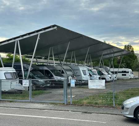 Stellplatz für Wohnmobile, Anhänger, Boot oder Kleintransporter