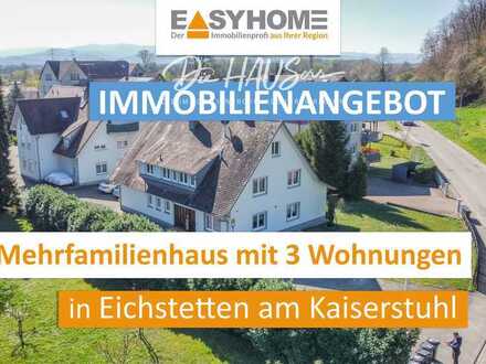 EIN HAUS MIT DREI WOHNUNGEN IN EICHSTETTEN