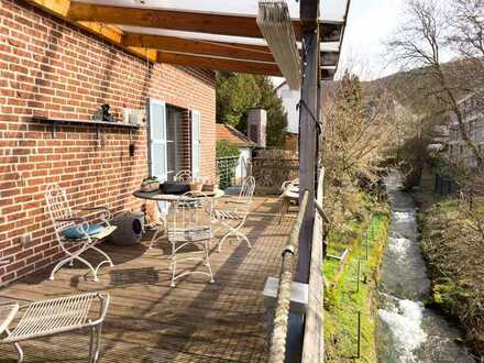 Einzigartiges Einfamilienhaus mit Garten in idyllischer Lage