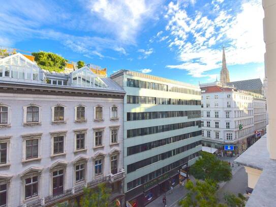 ***Wunderschöne Praxis/Ordinationsräume in Top-Lage zur Fixuntermiete – Blick auf den Stephansdom***