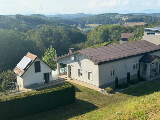 Gepflegtes Einfamilienhaus mit großzügigem Garten in schöner RUHELAGE in Neustift b. Riegersburg