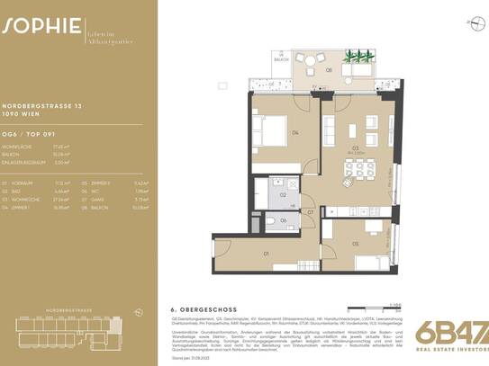 Hochwertige 3-Zimmer-Neubauwohnung mit Balkon - Nähe U4 Friedensbrücke