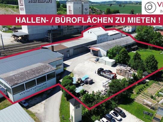 Wirtschaftspark Haiding / Krenglbach: Variable Hallen- und Büroflächen zur Miete!