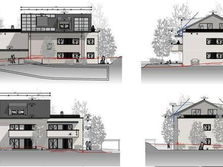 Außergewöhnliche und hochwertig ausgestattete Penthouse-Wohnung, Erstbezug