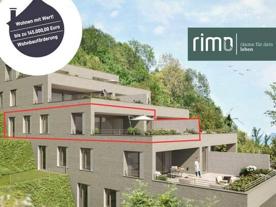 Wohnanlage "Hillside" - Traumhafte 4-Zimmerwohnung mit imposanter Terrasse - Top 16