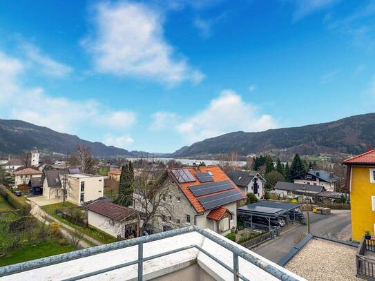 NEUER PREIS: Traumhafte Penthouse-Wohnung mit direktem Seeblick in Bodensdorf am Ossiacher See