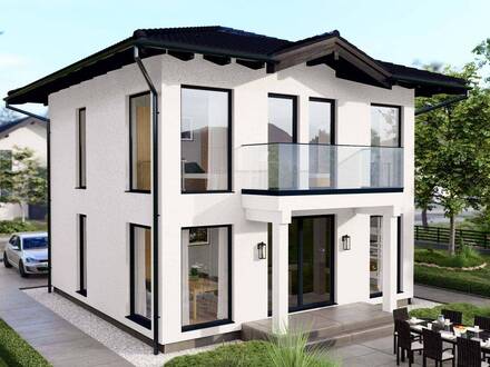 Neubau-Haus inkl. Grundstück! - Schlüsselfertige Errichtung. - Fernblick in zentrumsnaher Wohnlage.