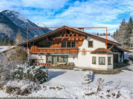 Tiroler Penthouse mit kleinem Garten