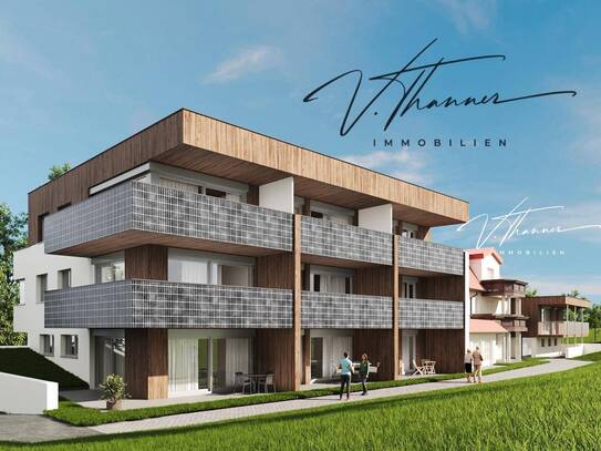 Neubauprojekt in Laakirchen: Traumhafte 3-Zimmer-Wohnung mit riesiger Terrasse und Loggia.