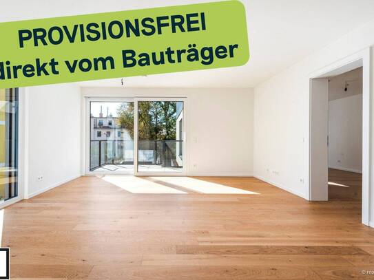 KEINE PROVISION!Erstbezug mit Balkon und Tiefgarage in zentraler Lage - die ideale Wohnung für Paare!