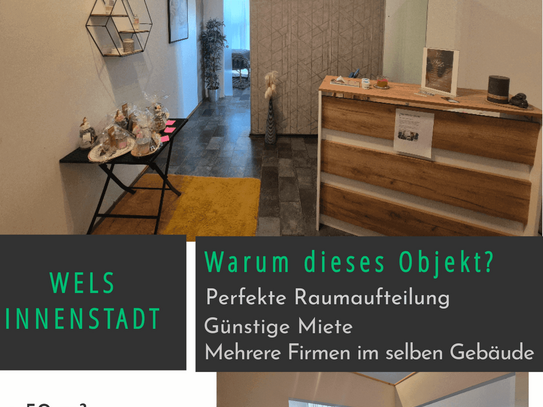 TOP GESCHÄFTSFLÄCHE IN DER WELSER INNENSTADT - KEINE MAKLERGEBÜHR