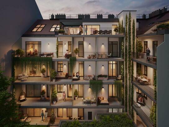 Helle Eigentumswohnung nach Topsanierung mit Balkon in den ruhigen Innenhof