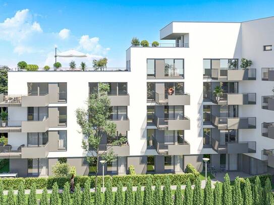 Neubau - Stadtdomizil Neustadt 2-Zimmer-Wohnung mit Balkon